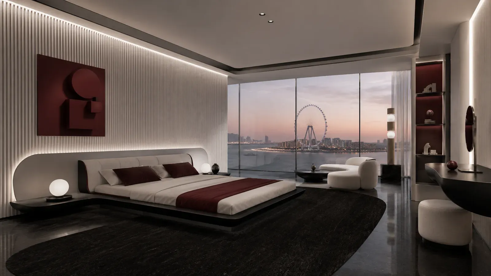Interior design at Bluewaters, Dubai by AfterSense
